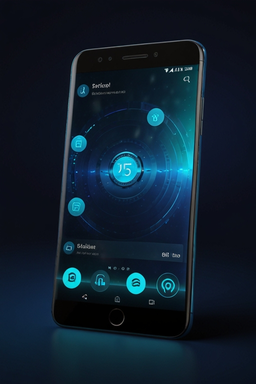Smartphone com app da Fridayroll